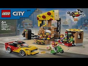 LEGO Instructions - City - 60496 - Pizza Delivery Experience (All Books)