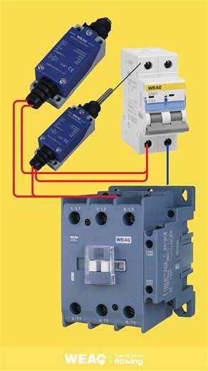 Dual Position Control: Magnetic Contactor System.