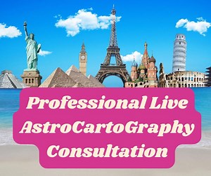 Astrocartography Relocation Astrology Reading, Astromapping, Live Video Astrology Reading, Birth Chart Reading, Spiritual Reading, Forecast - Etsy