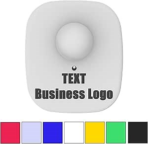 1000pcs Retail Security Tags, EAS Rf 8.2Mhz Mini Square EAS Tag, Retail Security Clothes Hard Tags Customize for Business Logo