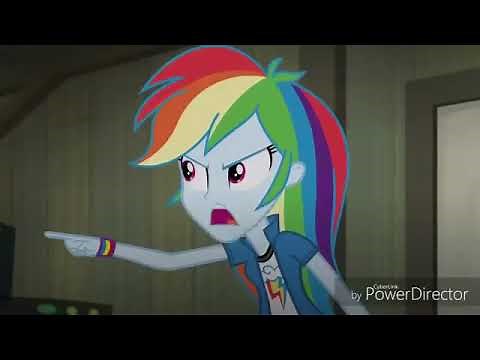 Rainbow Dash (Equestria Girls) Gets Mad at Wubbzy