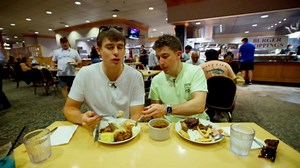 We tried the world's largest buffet!