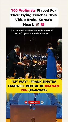 "My Way" A Teacher's Final Bow 🎻💔#shorts #viral