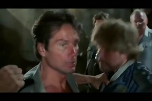 NOW STREAMING on Night Flight Plus: 'SAVAGE DAWN' (1985) - LANCE HENRIKSEN (The Terminator, Aliens), GEORGE KENNEDY (Death Ship), KAREN BLACK (Easy Rider), WILLIAM FORSYTHE (Raising Arizona), RICHARD LYNCH (Invasion USA) star in this rough n' tumble biker epic that evokes AIP's '60s classics, filtered through a nudity, violence, crazy stunt-fueled Cannon-era sensibility. The residents of a small border town find themselves under siege by a vicious biker gang who get their kicks from unfettered b