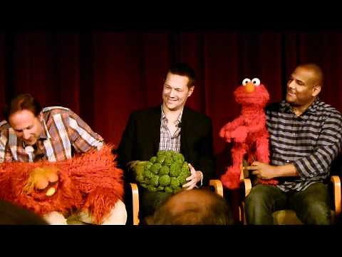 Elmo and friends at Sesame Street: The Evolution of a Revolution