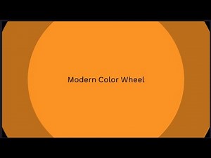 Watercolor: Modern Color Wheel