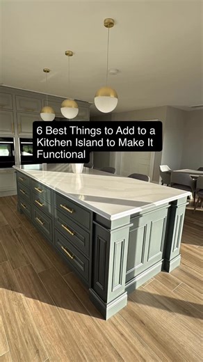 Laura & Una | Interiors & Building Tips | Your kitchen island should do more than just look good—it should be functional. These 6 must-haves turn an island into the true heart of... | Instagram