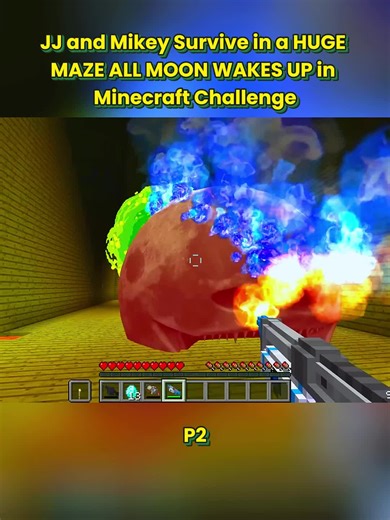 JJ and Mikey’s Epic Maze Adventure in Minecraft