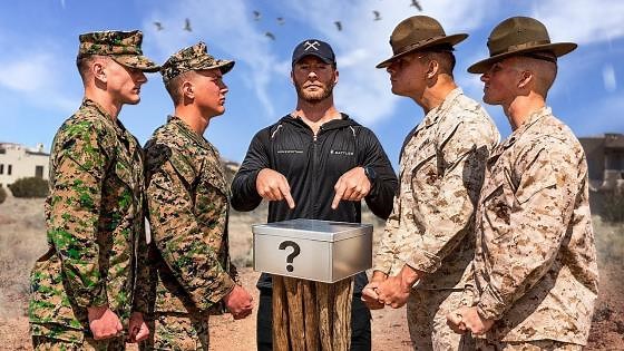 US Marines vs drill instructors - who's fitter?