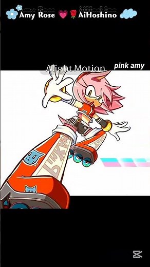 💗🌸 Amy animation #sonicthehedgehog #sonic #rosesonic #amy #sonamy