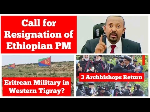 Call for Resignation of Ethiopian PM | Eritrean Military in Western Tigray? | 3 Archbishops Return