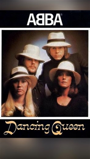ABBA • DANCING QUEEN In April 1977, ABBA went to No. 1 on the US singles chart with “DANCING QUEEN,” the group’s 7th US Top 40 hit and first No. 1. The song was also No. 1 in the UK and in 13 other countries. It of course became their signature song! One of the biggest and best pop songs of all time! ABBA is a Swedish pop supergroup formed in Stockholm in 1972 (sort of The BEATLES of Sweden). They have sold over 300 MILLION albums and singles worldwide. —————— ABBA TRIVIA: 1 The group’s name is 