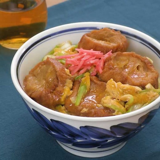 出汁がしみ出る♪ 油麩丼のレシピ動画・作り方 | デリッシュキッチン
