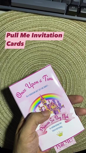 DIY Pull Me Invitation Card Tutorial