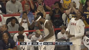USA Basketball enfrentó a Venezuela y ganó 80-45. ¡Mira las mejores jugadas! | NBA LATAM