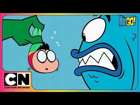 💦 Teen Titans Go! | Aquaman Turns Robin Into a FISH?! 🐠💦 | Pool Season Special #Splash