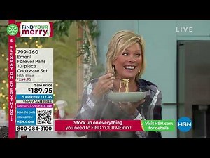 Emeril\nLagasse Forever Pans Hard Anodized 10piece Cookwa...