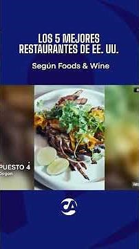 Top restaurants in the world