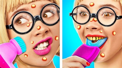 15K views · 284 reactions | ¿Cansado de tener la vida de la chica promedio entre las bellezas de la escuela? ¡Entonces el siguiente video es adecuado para ti! ¡Hoy te mostramos los mejores trucos de belleza para convertirte en la chica más popular de la escuela! ¡Y te convencerás de esto con el ejemplo de la chica impopular del nuevo video! #CoolHack #Examenes #Dispositivos | Ratata Spanish | Facebook