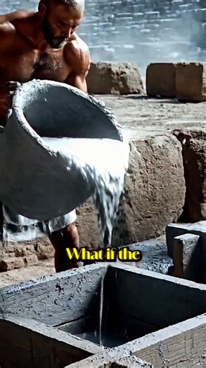 The Fact Factory on Instagram: "Joseph Davidovits' Pyramid Liquid Theory (also known as the Geopolymer Theory) proposes that ancient Egyptians didn't carve and haul massive stone blocks but instead cast them in place using a type of limestone concrete, a geopolymer made from dissolved limestone, clay, lime, and natron. This slurry was poured into molds, creating blocks that fit perfectly and explained the precise construction and tight seams, a process Davidovits claims involved low-temperature