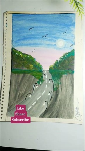 “Watercolor Painting for Beginners | Realistic Landscape”