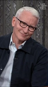 Adorable! Anderson Cooper shares what his oldest son, Wyatt, thinks his baby brother smells like. 👼😍 #Colbert | The Late Show with Stephen Colbert