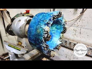 DIY: How to Make a Stunning Decorative Bowl with Epoxy Resin and Pine Cones