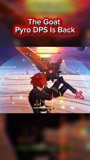 Diluc Is Goat Dps Pyro old time #genshinimpact