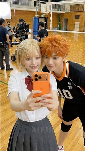 하이큐!! 촬영현장 셀카모음 by 야치 히토카 #haikyuu #ハイキュー