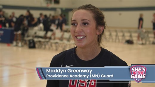 Maddyn Greenway of Minneapolis, Minnesota, is already a state basketball legend even though she doesn't graduate until 2026. Greenway has plenty of people to look up to in her family. Her mother was a standout athlete in college, while her father played for the Minnesota Vikings.