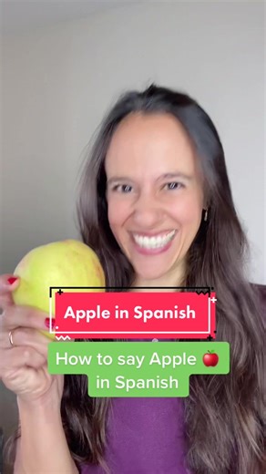 How to Say Apple in Spanish: Manzana 🍎