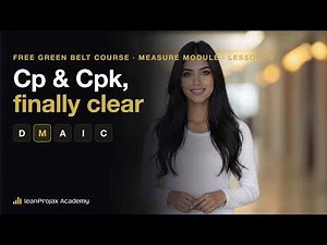 Process Capability Explained: How to Calculate Cp and Cpk (Worked Example)