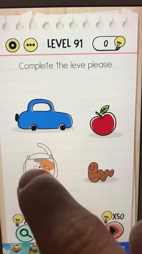 Brain Test Level 91 Complete the leve please