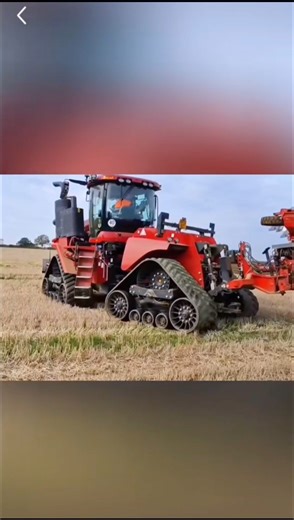 Case tractor plowing in the United States #usatractor #casetractor #americanfarming