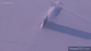 Nuclear Submarine Breaking Through Arctic Ice on Make a GIF
