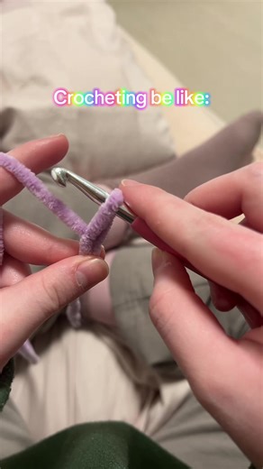 We are a complete normal community! #crochet #yarn #pov #fyp #viral