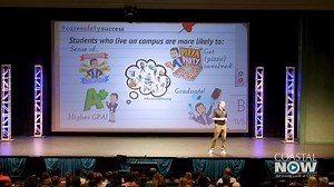 For the first time in two years, in-person orientation is taking place at Coastal Carolina University. Hundreds of students will experience campus in one-day orientation sessions this summer. They'll learn their way around campus, create connections, and become more comfortable prior to coming to CCU in August. The pandemic forced all orientation online a year ago. Virtual sessions are still available this summer. Additional orientation information can be accessed at coastal.edu/nsfp/orientation