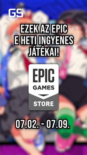Ezek az Epic e heti ingyenes játékai #gs #epicgamesstore #ingyenes