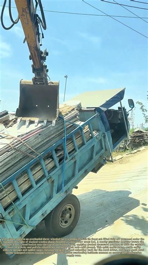 Pressing Down Loaded Beds: How Excavator Buckles Stabilize Overloaded Rural Haulers