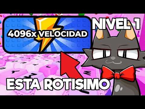 STARTING OVER with 4096x MAX SPEED on +1 Roblox Speed ​​Keyboard Escape
