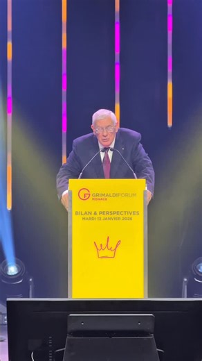 Monaco Life | News from Monaco on Instagram: "Addressing an audience of nearly 700 guests on January 13th, Grimaldi Forum President Henri Fissore and Director General Sylvie Biancheri reflected on a highly successful 2025 at the annual Review & Outlook event. During their speeches they also outlined the venue’s key ambitions, major events and new projects planned for the 2026 season before everyone had the chance to enjoy the traditional Galette des Rois. Read more at www.monacolife.net 📸Kyriak