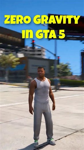 I Broke Gravity in GTA 5 #gta #glitch #shorts