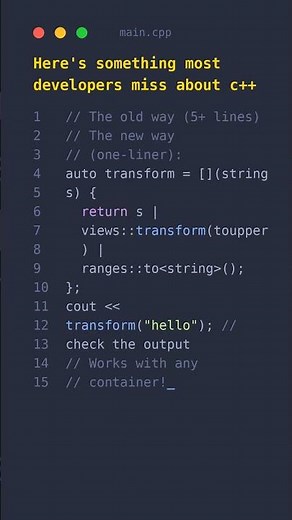This c++ trick will save you hours ⏳ 🌟 #programming #c++ #c++tutorial