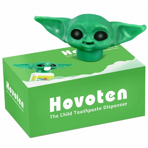 Watch Baby Yoda Toothpaste Topper Dispenser for Kids on Amazon Live