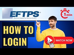 www.eftps.gov Login⏬👇: EFTPS The Electronic Federal Tax Payment System Login