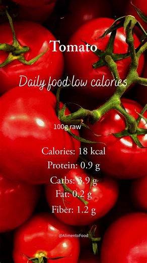 100g Tomato Nutrition 🍅 | Only 18 Calories! Best for Weight Loss #shorts