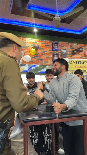 Parvaiz Batt | With State Champion in Arm Wrestling @yaseen_butt_09 at @afc.fitnessclubdoda ❤️👏 | Instagram