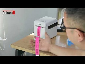 Custom Thermal Wristbands Print Your Own Barcode & QR Code Easily.