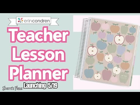 NEW Erin Condren Teacher Lesson Planner Review | How anyone can use this planner!
