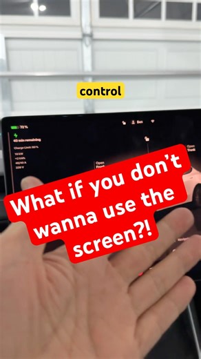 What if you don’t wanna use the Tesla screen?!